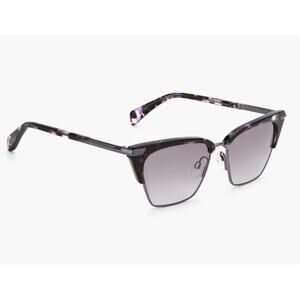 rag & bone 53mm Cat Eye Sunglasses Violet Havana